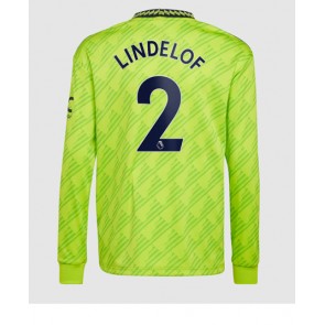 Manchester United Victor Lindelof #2 Tredje Tröja 2022-23 Långärmad